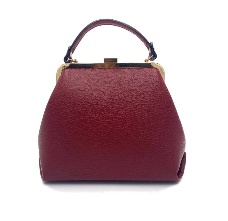 Taschenkinder Handtasche Louise – Damen Lederhandtasche im Vintage-Stil (Packung), Made in Italy - Echtes Leder von Taschenkinder