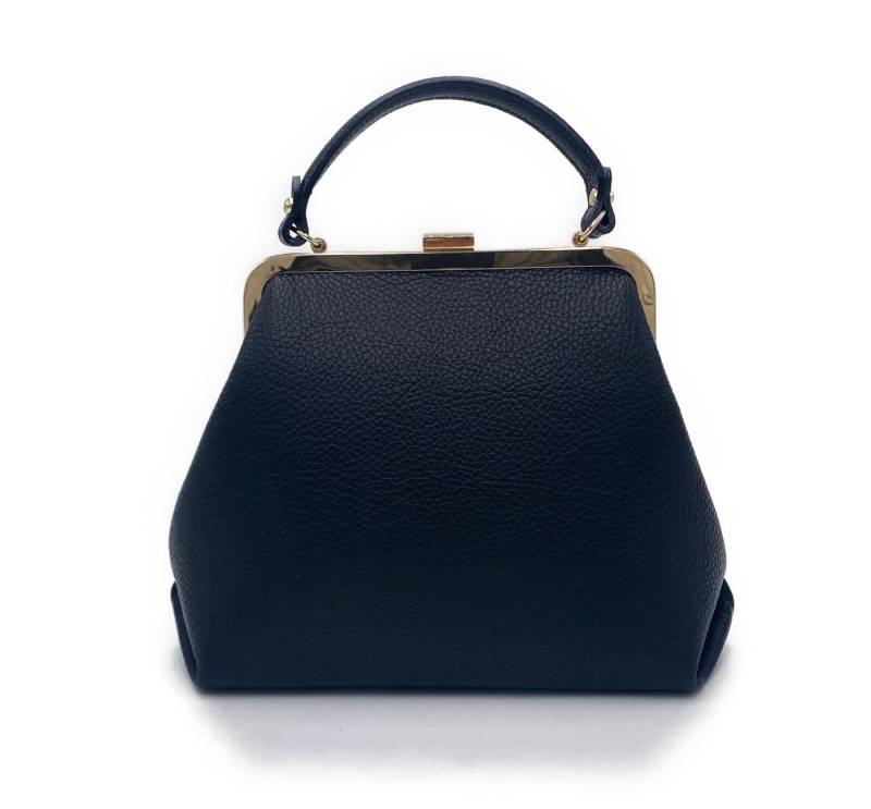 Taschenkinder Handtasche Louise – Damen Lederhandtasche im Vintage-Stil (Packung), Made in Italy - Echtes Leder von Taschenkinder