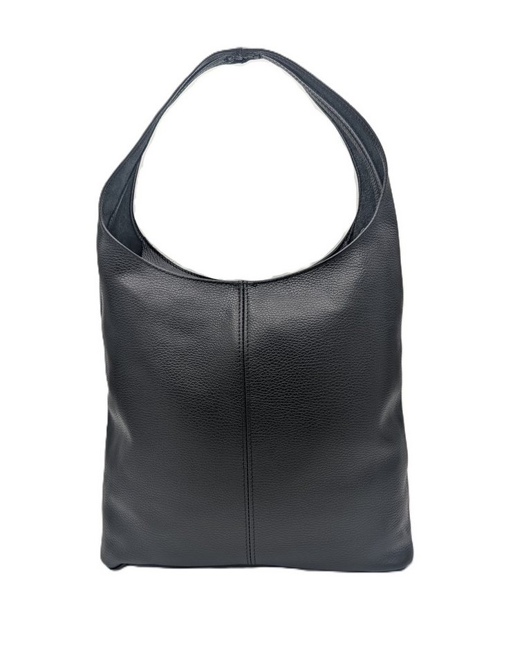 Taschenkinder Shopper Maxi Ledertasche „Joana“ – Shopper Echtleder, große Hobo-Beuteltasche, Echtes Leder, Made in Italy von Taschenkinder