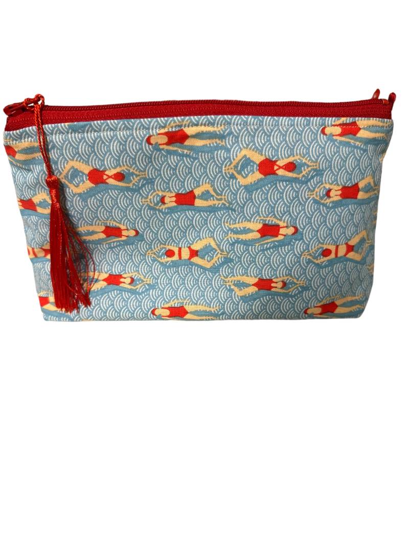 Kosmetiktasche Schminktasche Mäppchen Maskentäschchen Kosmetiktäschchen Schminktäschchen Reißverschlusstäschchen Geldbörse Etui Handmade von TaschenmachereiAJ