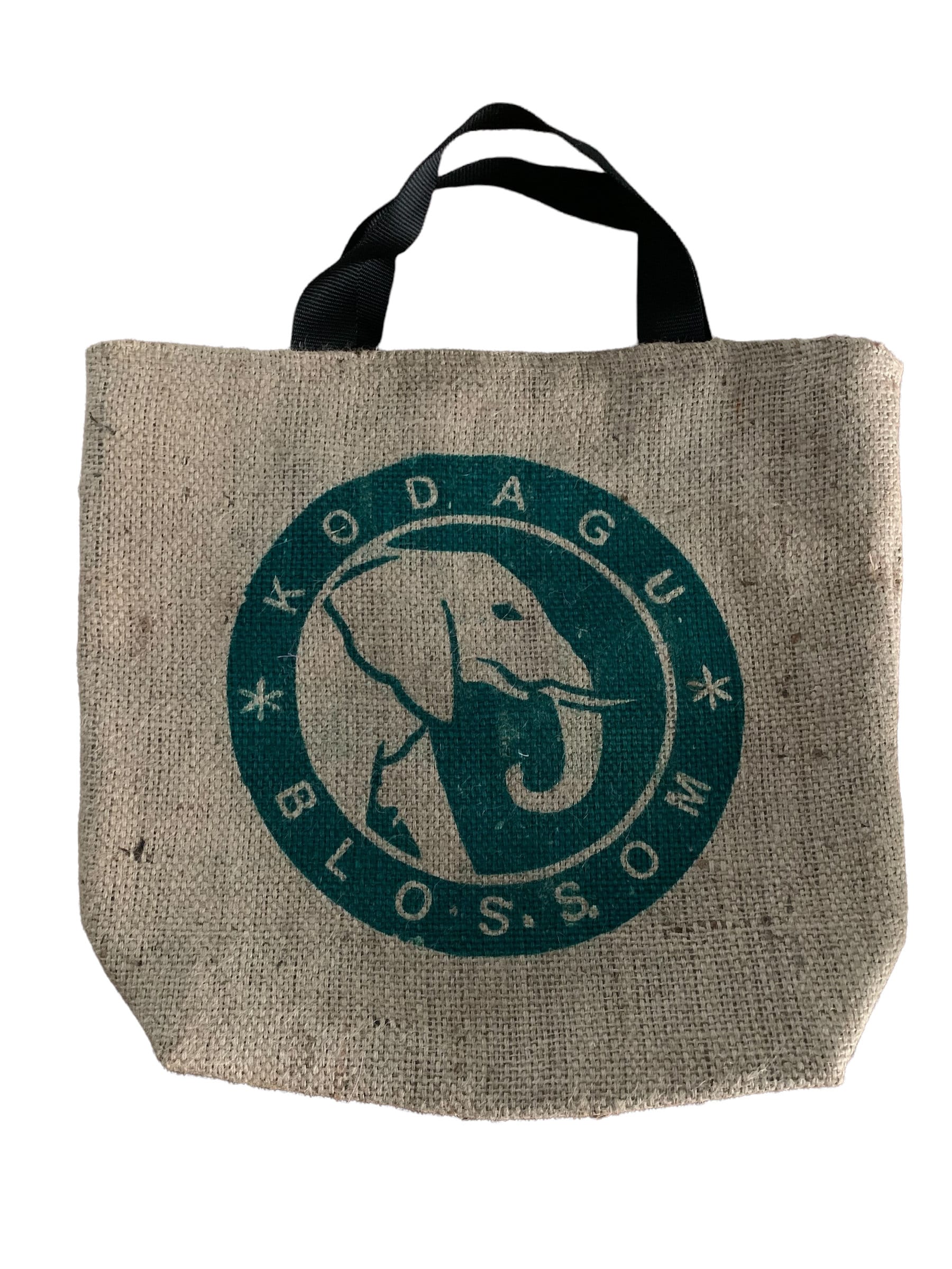 strandtasche Tasche Badetasche Einkaufstasche Beutel Boho Ibiza Sylt Korb Upcycling Kaffeesack Handmade Nachhaltig Korbtasche Elefant von TaschenmachereiAJ