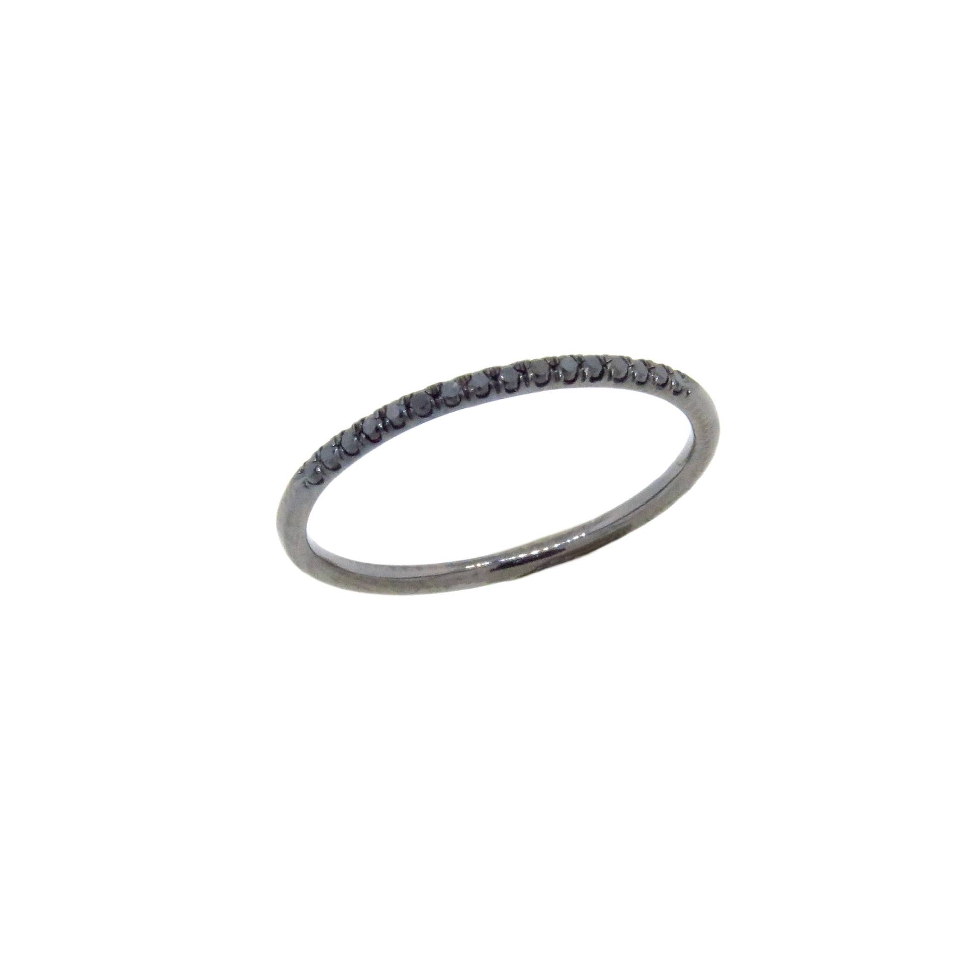 14K Weißgold 0, 13 Karat Rhodiniert Diamant Micro Pave Hochzeit Band Jahrestag Ring Stapelbar Versprechen Geschenk Für Sie 14K Weißgold 0, 13 Karat Rhodiniert Diamant Micro Pave Hochzeit Band Jahrestag Ring Stapelbar Versprechen Geschenk Für Sie von Tasiyanjewelrydesign