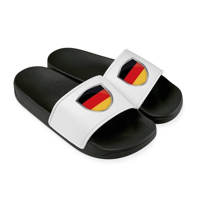 Badeschuhe - Flagge Deutschland von Tassenbrennerei