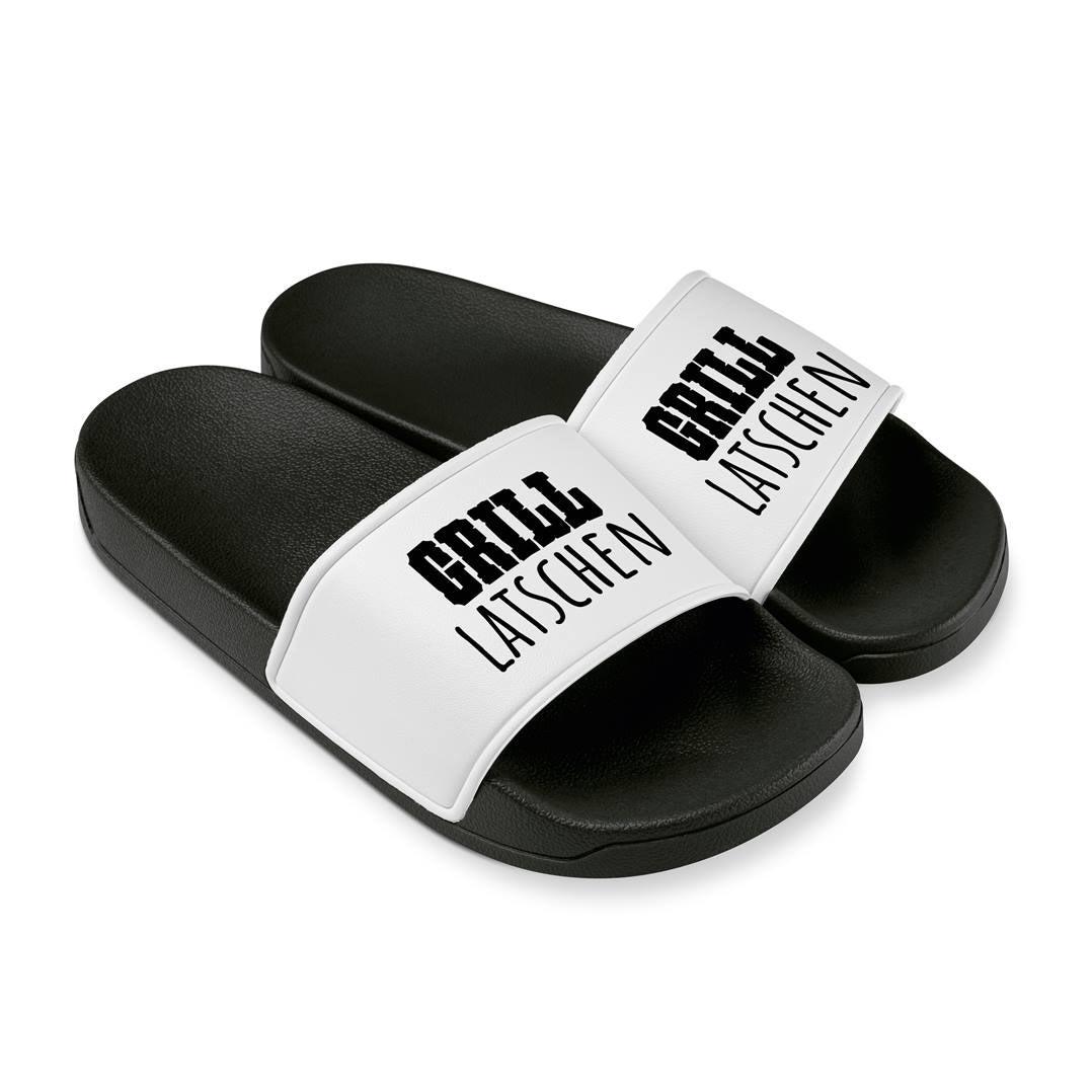 Badeschuhe - Grill Latschen von Tassenbrennerei