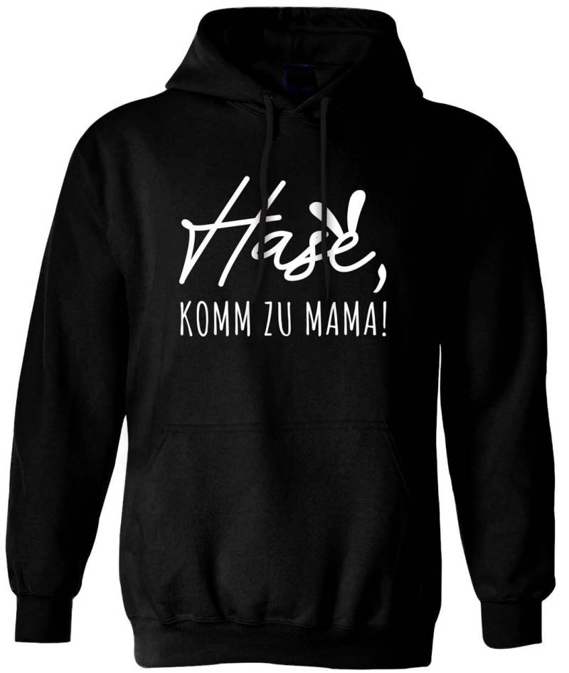 Hoodie - Hase, Komm Zu Mama von Tassenbrennerei