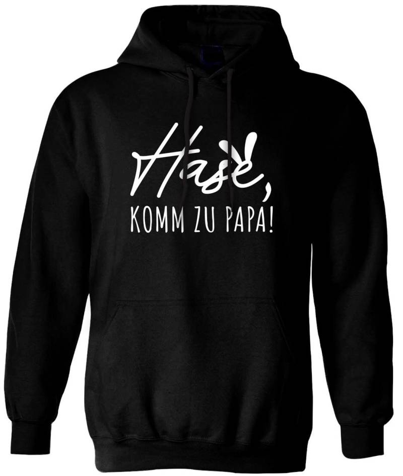Hoodie - Hase, Komm Zu Papa von Tassenbrennerei