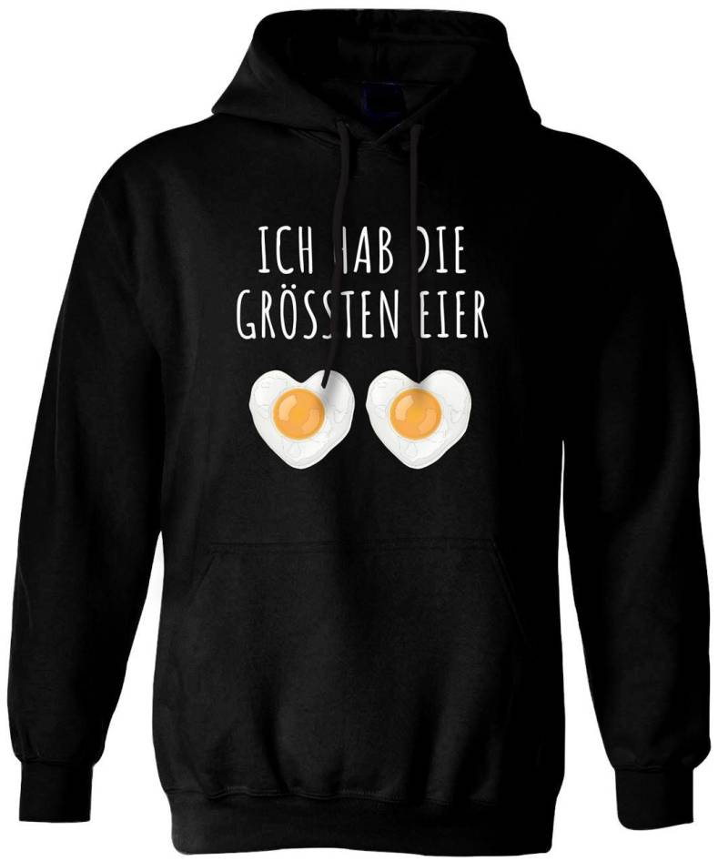 Hoodie - Ich Hab Die Größten Eier von Tassenbrennerei