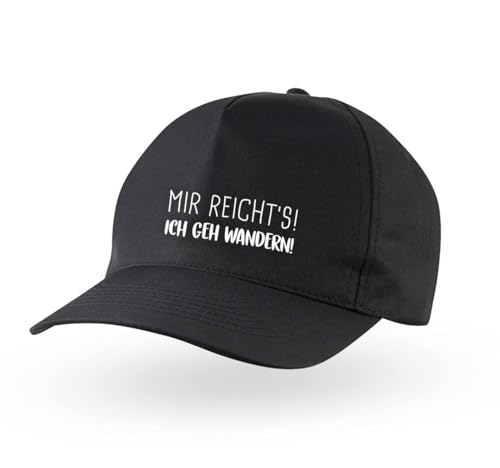 Kappe - Mir reicht's! Ich GEH wandern! - Mütze lustig mit Spruch - Cap als Geschenk für Männer & Frauen, Wanderer - Witzige Wandergeschenke, Camping von Tassenbrennerei