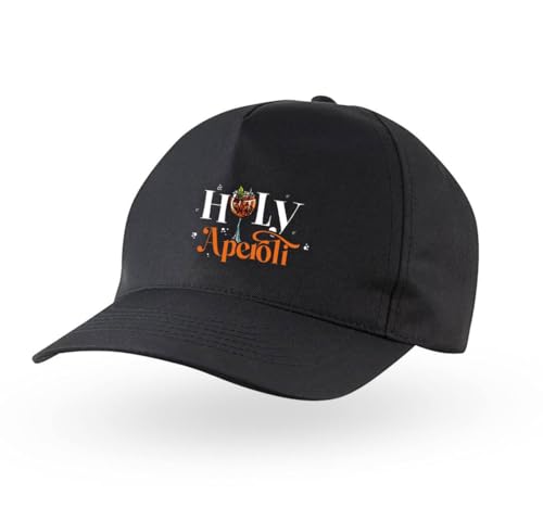 Tassenbrennerei Kappe Holy Aperoli - Mütze mit Spruch lustig - Cap als Geschenk für Frauen - JGA, Jungesellenabschied oder zum Festival - Aperol-Geschenke von Tassenbrennerei