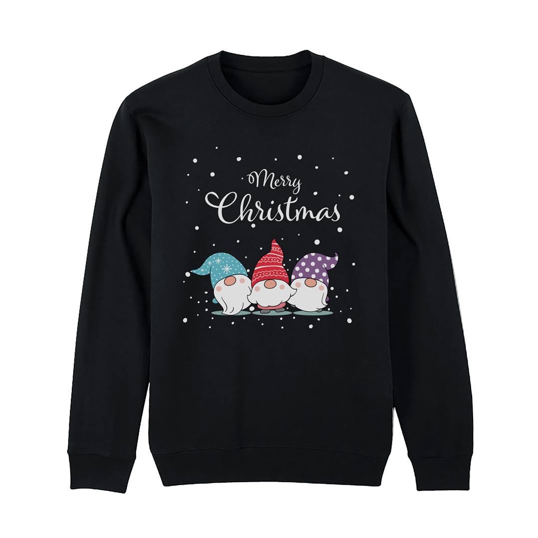 Weihnachts-Wichtel Weihnachtspullover - Merry Christmas Pullover Weihnachten Mit Spruch Für Herren & Damen Lustig Weihnachtspulli von Tassenbrennerei