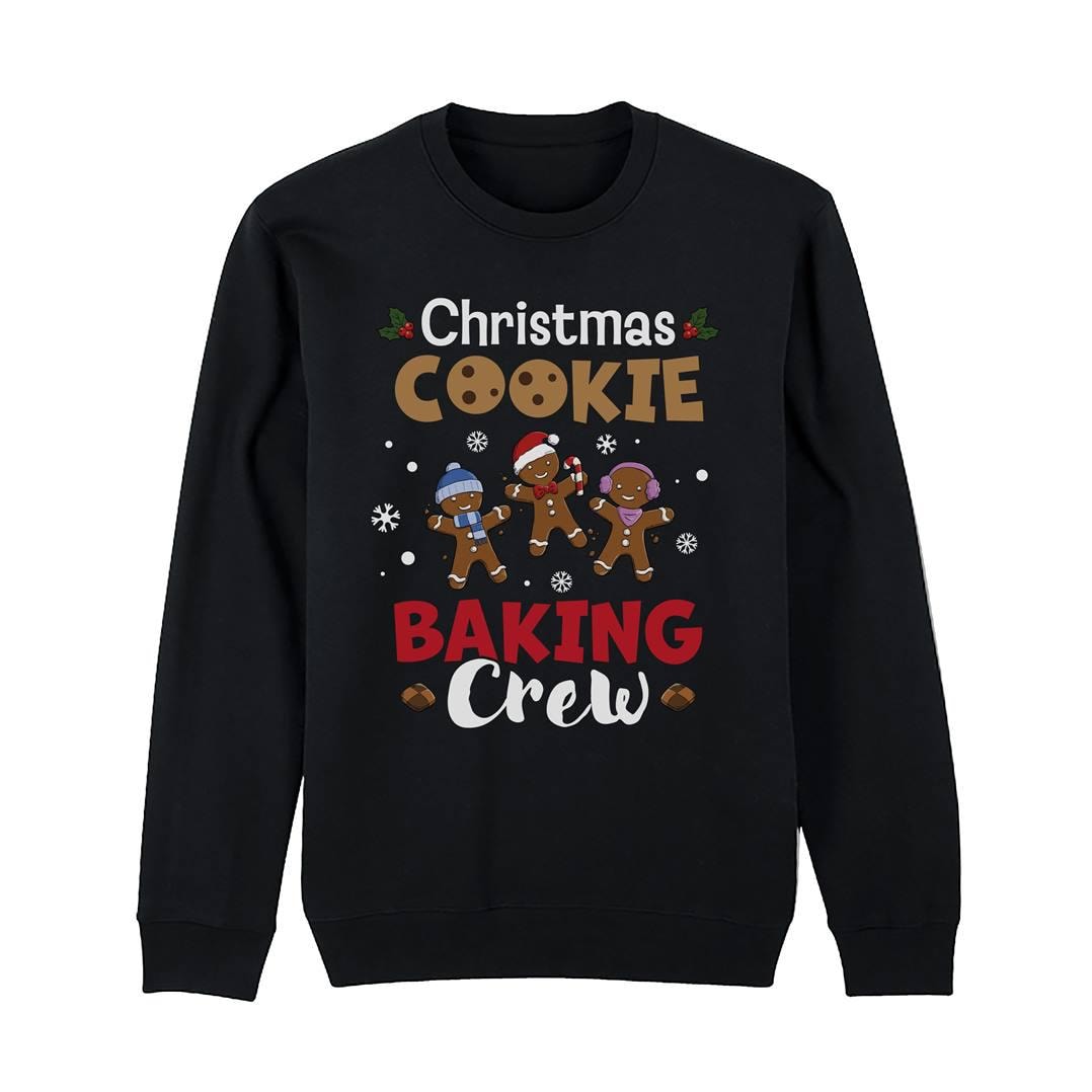 Weihnachtspullover - Christmas Cookie Baking Crew Pullover Weihnachten Für Herren, Jungen & Damen, Mädchen Weihnachtspulli Nikolaus von Tassenbrennerei