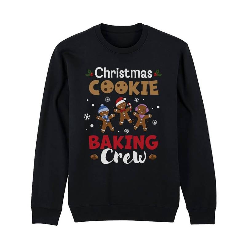 Weihnachtspullover - Christmas Cookie Baking Crew Pullover Weihnachten Für Herren, Jungen & Damen, Mädchen Weihnachtspulli Nikolaus von Tassenbrennerei