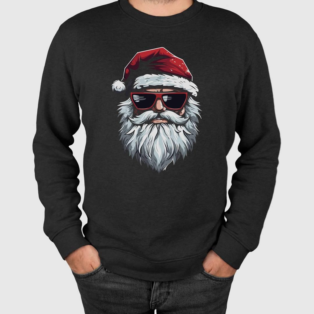 Weihnachtspullover - Cooler Weihnachtsmann Pullover Weihnachten Mit Spruch Für Herren & Damen Lustig Weihnachtspulli Jungen von Tassenbrennerei