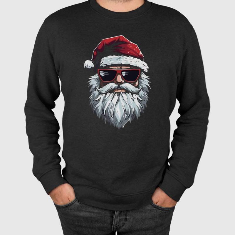 Weihnachtspullover - Cooler Weihnachtsmann Pullover Weihnachten Mit Spruch Für Herren & Damen Lustig Weihnachtspulli Jungen von Tassenbrennerei
