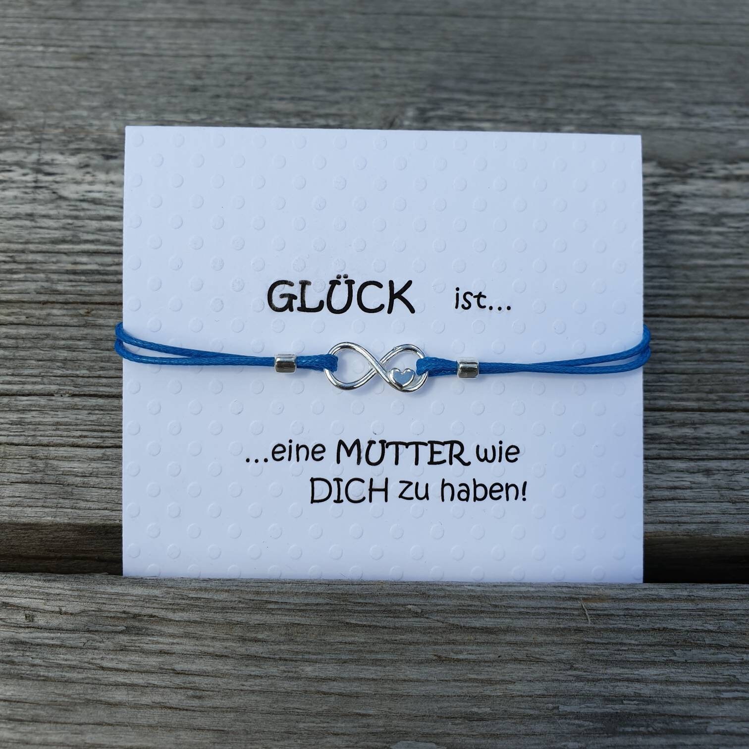Muttertag Geschenk Armband Silber 925 Unendlichkeit Herz Muttertag Geschenk Armband Silber 925 Unendlichkeit Herz von TataReenArt