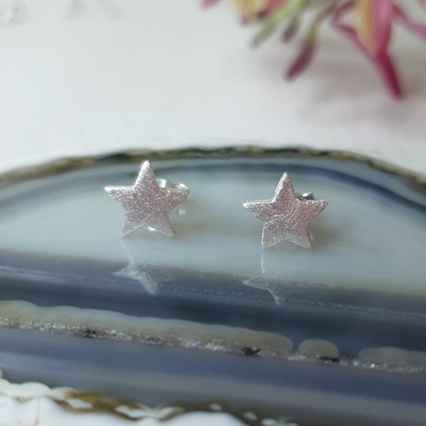 Stern 9 Mm Silber Ohrstecker | Sterlingsilber Ohrringe 925 Stern 9 Mm Silber Ohrstecker | Sterlingsilber Ohrringe 925 von TataReenArt