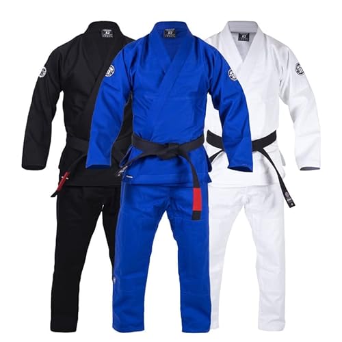 Tatami Fightwear Initial BJJ Gi | Brasilianischer Jiu Jitsu Gi Kimono für Herren inklusive Hose – IBJJF-konform, Training und Wettbewerbe, getragen von Profis, entworfen von Experten, weiß, A2 von Tatami Fightwear