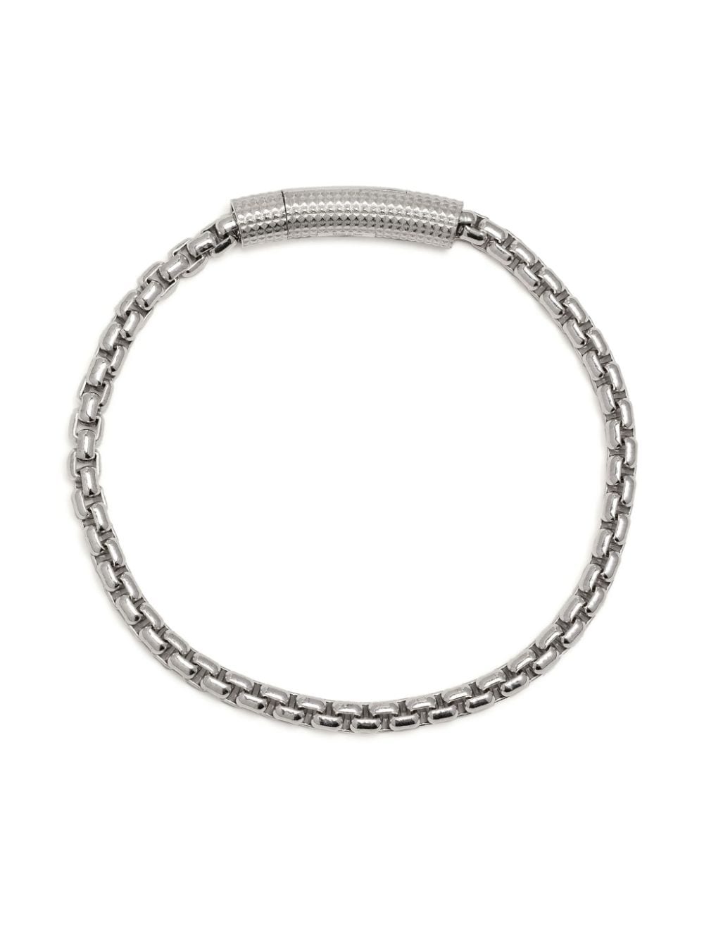 Tateossian Giza box chain bracelet - Silber von Tateossian