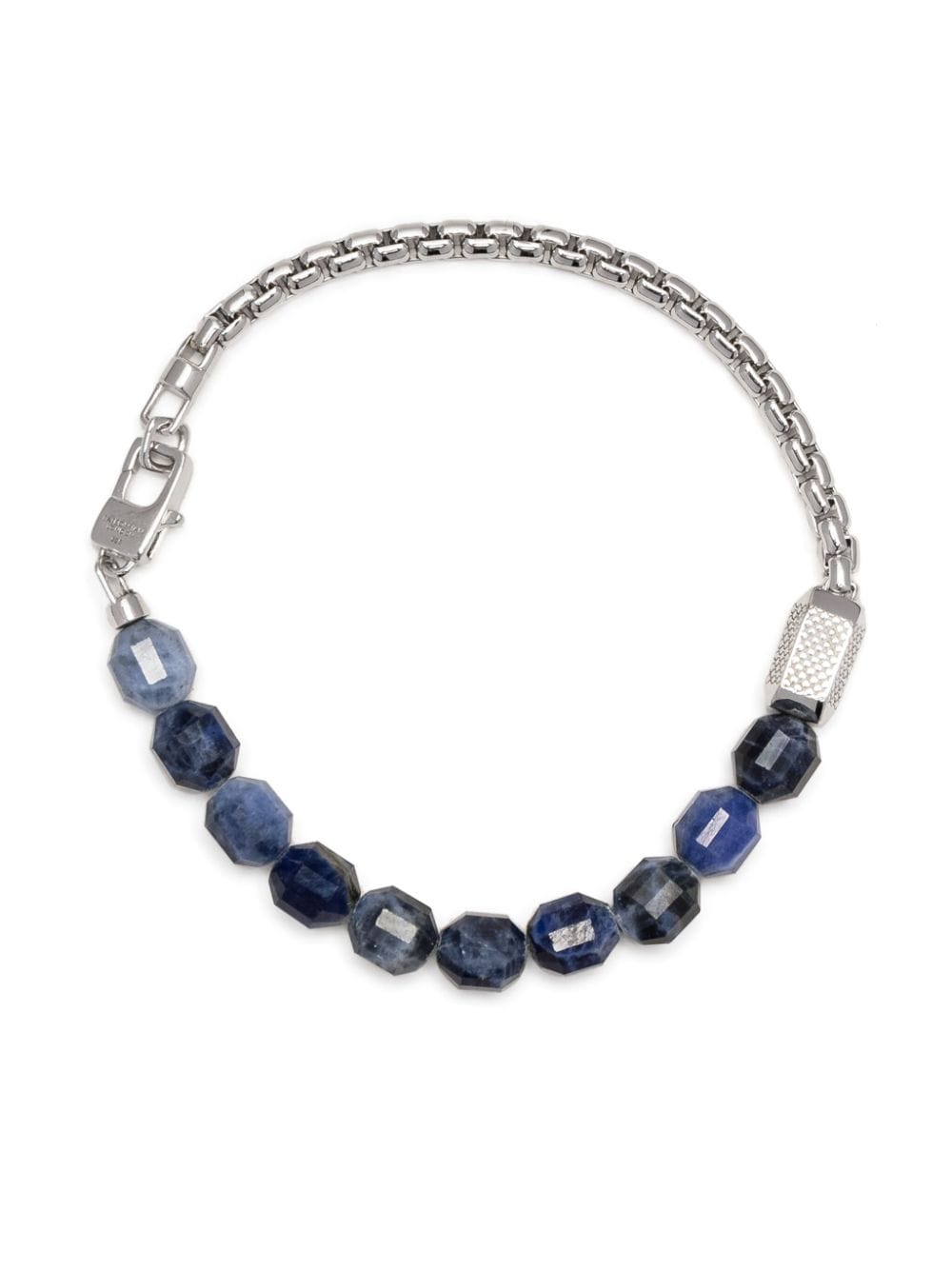Tateossian Hexade beaded bracelet - Blau von Tateossian