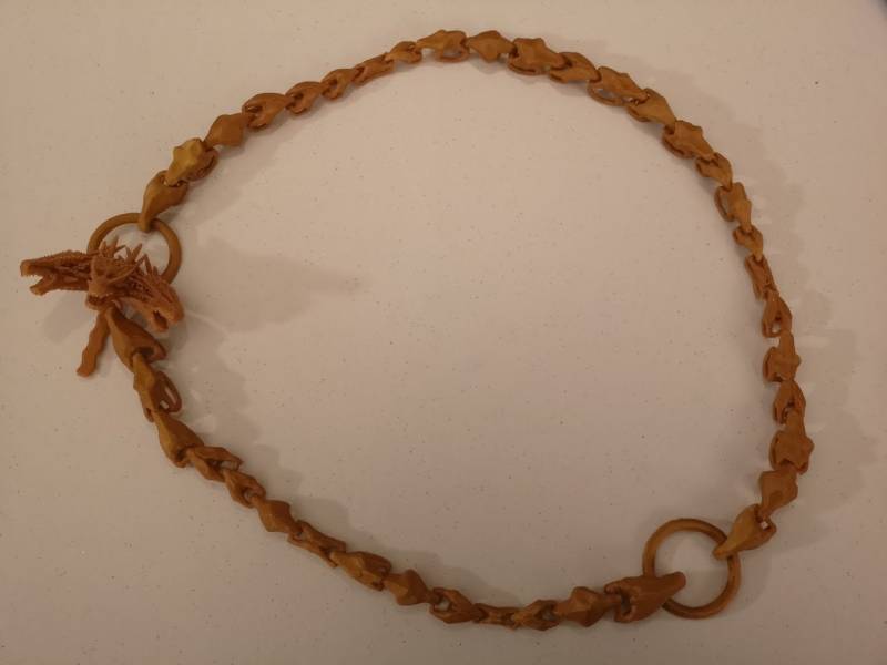 Roher 3D Pla Druck Mutter Der Drachen Inspirierte Kette Oder Brosche, Cosplay Zubehör, Daenerys Targaryen Kostüm Requisite von TatianartCosplay