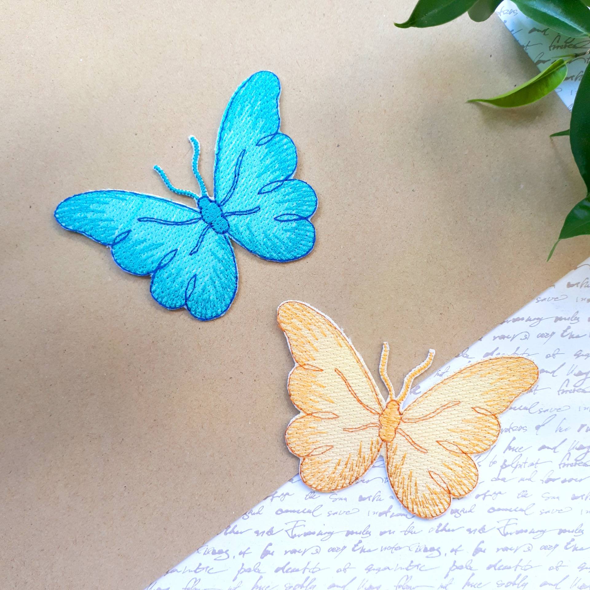 Iron-On Patch Schmetterling Aufbügel Aufbügler Aufnäher Applique Iron-On Patch Schmetterling Aufbügel Aufbügler Aufnäher Applique von TatjanaStickerei