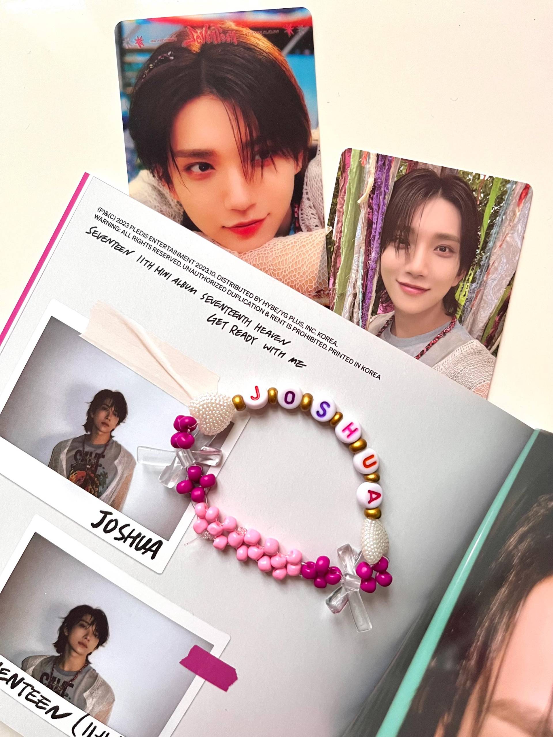 Seventeen Armband Hong Joshua/Jisoo Seventeen Armband Hong Joshua/Jisoo von TatoProjects