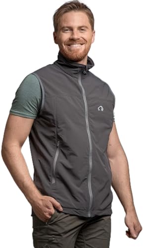 Tatonka Cesi Mens Vest, L, dark grey von Tatonka