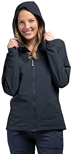 Tatonka Cesi Womens Hooded Jacket, 38/38 Damen, Dark Blue von Tatonka