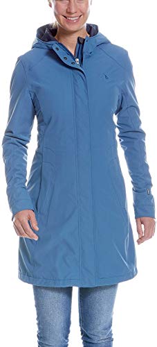 Tatonka Jons Womens Long Coat, 38/38 Damen, Lighter Blue von Tatonka