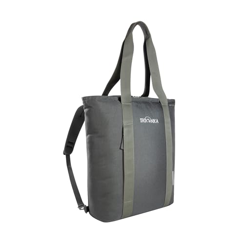 Tatonka Rucksacktasche Grip Bag - Tasche mit verstaubaren Rucksackträgern und Laptopfach - als Tasche oder Rucksack verwendbar - 13 Liter von Tatonka