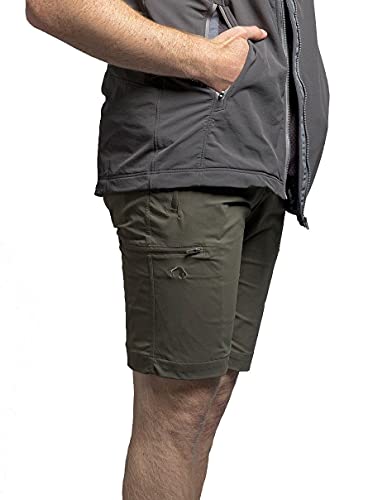 Tatonka Travel Mens Shorts, 48/48 Herren, bark Green von Tatonka