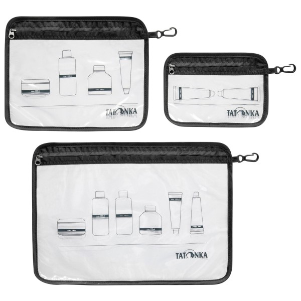 Tatonka - Zip Flight Bag Set - Kulturbeutel Gr One Size schwarz von Tatonka