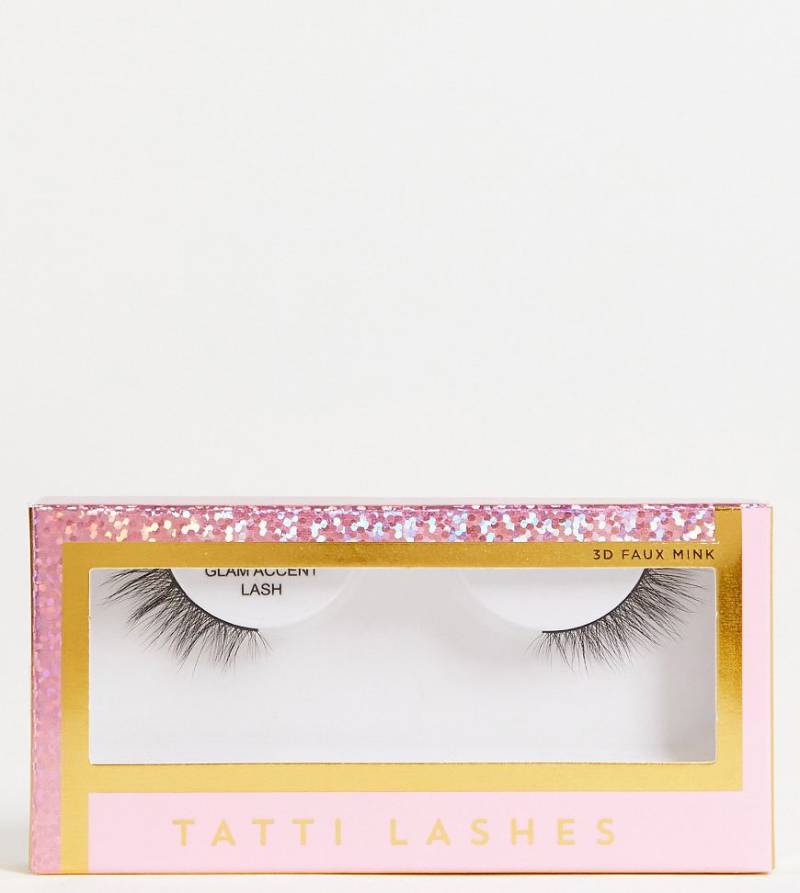Tatti Lashes x ASOS Exclusive - Volume Accent - Künstliche Wimpern-Keine Farbe von Tatti Lashes
