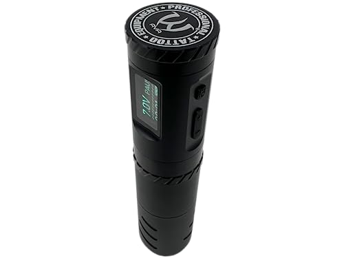 INKgrafiX® AVA GT Akku (mit 2 Akkus) Pen EP10 Hub verstellbar bis 4,5mm - Profi Studio - IG64653 - Tattoo Tattoomaschine Maschine DE, Rot oder Grün, Akkkupen von Tattoo [INKgrafiX] Piercing