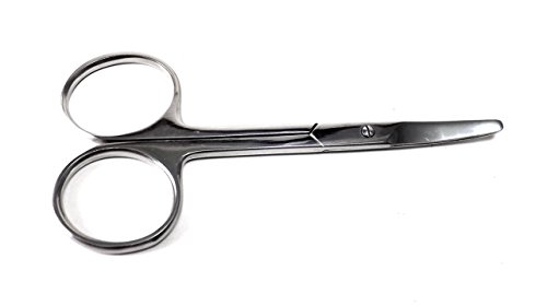 INKgrafiX® Kinder Nagelschere - Chirurgenstahl - modern - Baby - Maniküre, Pediküre - 9cm - IG24558 von Tattoo [INKgrafiX] Piercing