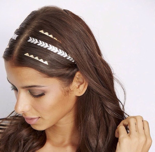 Haartattoo Wie Auf Kylie Jenner Temporäres Tattoo Zu Sehen von TattootopiaTattoos