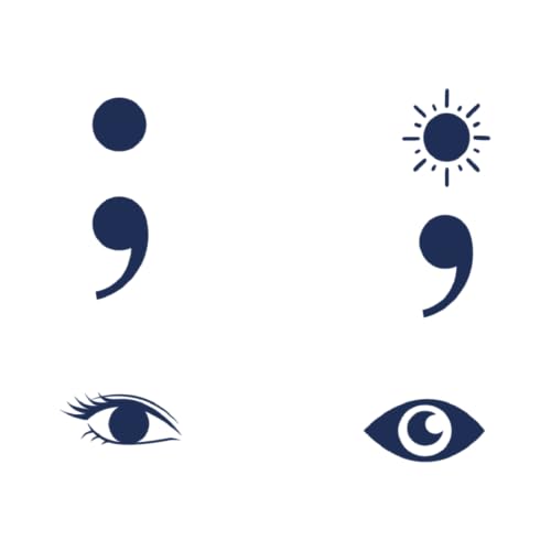 Tattwo.me – Temporäre Tattoos für Erwachsene und Kinder, hält 2 Wochen, wasserfest – 4 Symbole zum Ausschneiden – Pflanzliche Tinte – EU-Kosmetik-Zertifikat – (P0980) von Tattwo.me