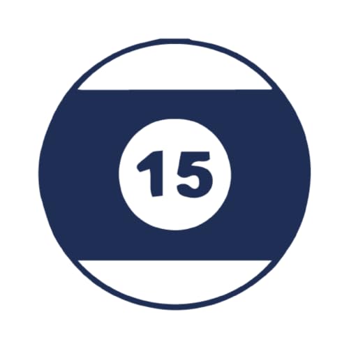 Tattwo.me – Temporäre Tattoos für Erwachsene und Kinder, hält 2 Wochen, wasserfest – Amerikanisches Billard – Pflanzliche Tinte – EU-Kosmetik-Zertifikat – (P0131) von Tattwo.me