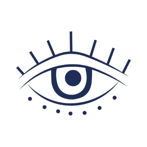 Tattwo.me – Temporäre Tattoos für Erwachsene und Kinder, hält 2 Wochen, wasserfest – Auge – Pflanzliche Tinte – EU-Kosmetik-Zertifikat – (P0548) von Tattwo.me