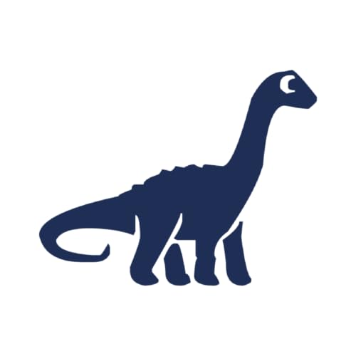 Tattwo.me – Temporäre Tattoos für Erwachsene und Kinder, hält 2 Wochen, wasserfest – Dinosaurier – Pflanzliche Tinte – EU-Kosmetik-Zertifikat – (P0725) von Tattwo.me