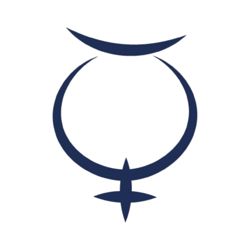 Tattwo.me - Temporäre Tattoos für Erwachsene und Kinder, 2 Wochen, wasserfest - der Planet Merkur - Pflanzliche Tinte - EU-Kosmetik-Zertifikat - (5X5 - P0899) von Tattwo.me