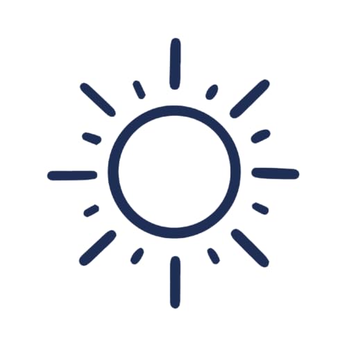 Tattwo.me – Temporäre Tattoos für Erwachsene und Kinder, hält 2 Wochen, wasserfest – strahlende Sonne – Pflanzliche Tinte – EU-Kosmetik-Zertifikat – (M0057) von Tattwo.me