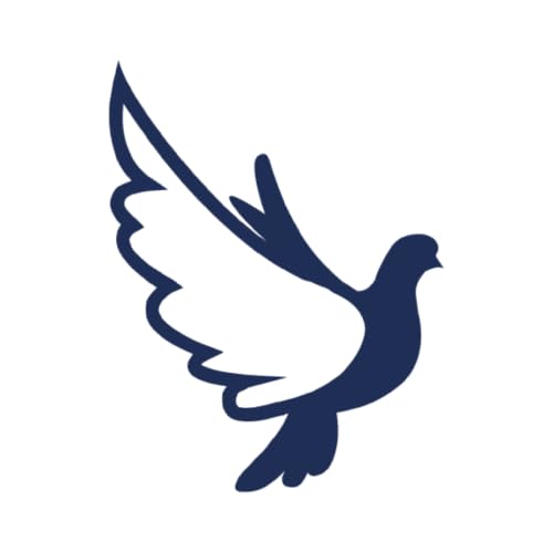 Tattwo.me – Temporäre Tattoos für Erwachsene und Kinder, hält 2 Wochen, wasserfest – Taube – Pflanzliche Tinte – EU-Kosmetik-Zertifikat – (P0592) von Tattwo.me