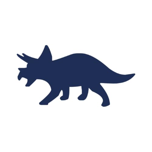 Tattwo.me – Temporäre Tattoos für Erwachsene und Kinder, hält 2 Wochen, wasserfest – Triceratops-Dinosaurier – Pflanzliche Tinte – EU-Kosmetik-Zertifikat – (P0722) von Tattwo.me