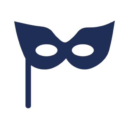 Tattwo.me – Temporäre Tattoos für Erwachsene und Kinder, hält 2 Wochen, wasserfest – Venezianische Maske – Pflanzliche Tinte – EU-Kosmetik-Zertifikat – (P0449) von Tattwo.me