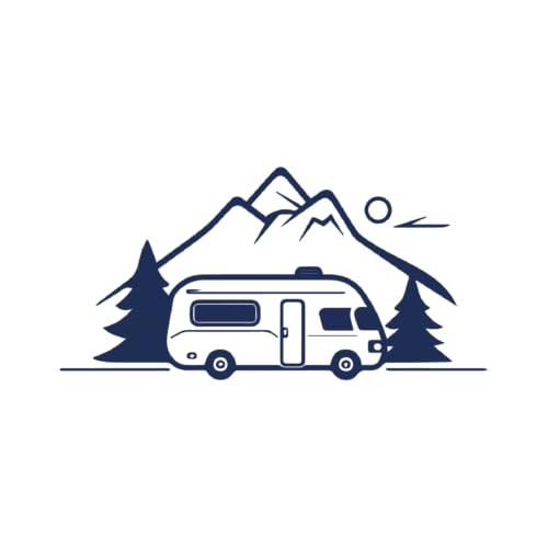 Tattwo.me – Temporäre Tattoos für Erwachsene und Kinder, hält 2 Wochen, wasserfest – Wohnmobil – Pflanzliche Tinte – EU-Kosmetik-Zertifikat – (M0071) von Tattwo.me