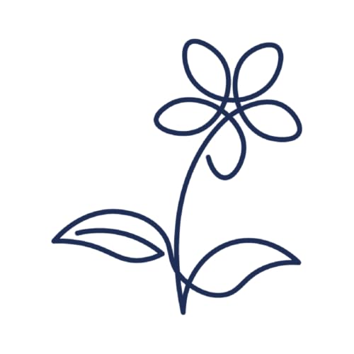 Tattwo.me – Temporäre Tattoos für Erwachsene und Kinder, hält 2 Wochen, wasserfest – Blume – Pflanzliche Tinte – EU-Kosmetik-Zertifikat – (P0357) von Tattwo.me