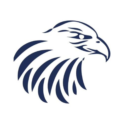 Tattwo.me – Temporäre Tattoos für Erwachsene und Kinder, hält 2 Wochen, wasserfest – Adlerkopf – Pflanzliche Tinte – EU-Kosmetik-Zertifikat – (P0581) von Tattwo.me