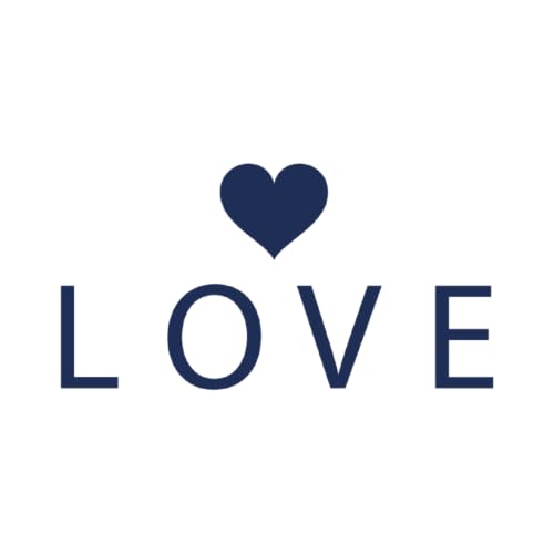 Tattwo.me – Temporäre Tattoos für Erwachsene und Kinder, hält 2 Wochen, wasserfest – Liebe + Herz (zum Ausschneiden) – Pflanzliche Tinte – EU-Kosmetik-Zertifikat – (P0941) von Tattwo.me