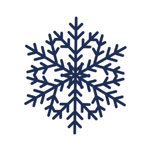 Tattwo.me – Temporäre Tattoos für Erwachsene und Kinder, hält 2 Wochen, wasserfest – Schneeflocke – Pflanzliche Tinte – EU-Kosmetik-Zertifikat – (P0160) von Tattwo.me